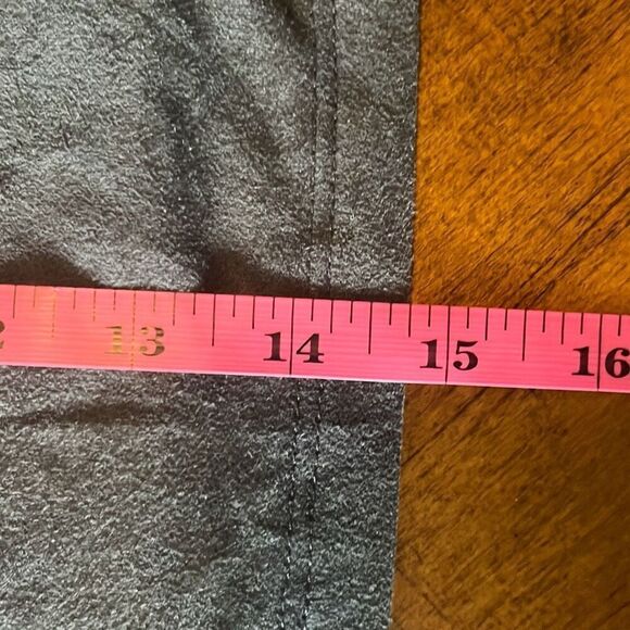 Brooklyn Karma Y2K Vintage Gray Faux Suede Stretch Mini Skirt Small Boho Fall - Picture 7 of 7